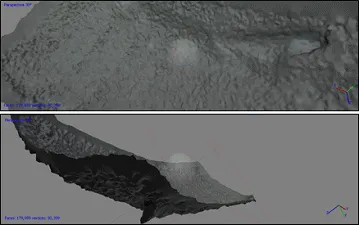 UHD images taken at 4 knots