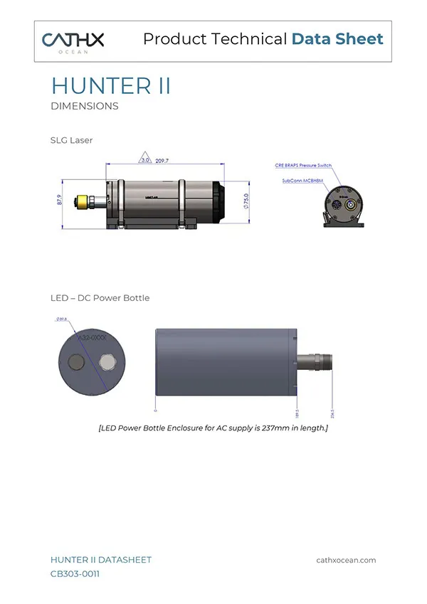 Hunter II Data Sheet
