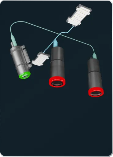 Hunter II subsea imaging and laser system for AUVs